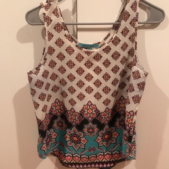 Patterned Blouse - Picture 2 of 2